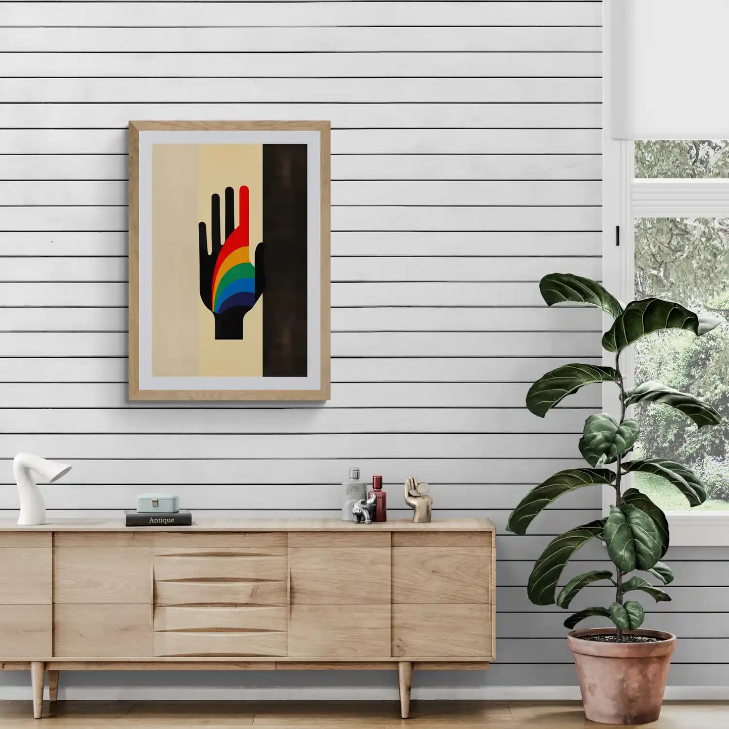 Rainbow Hand