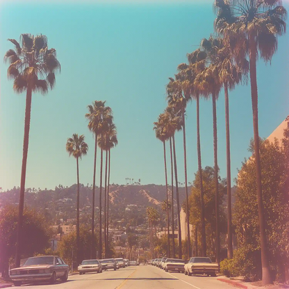 Sunset & Palms