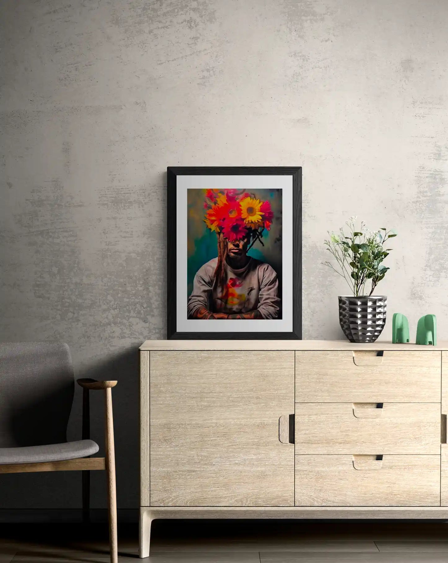 Man in Bloom